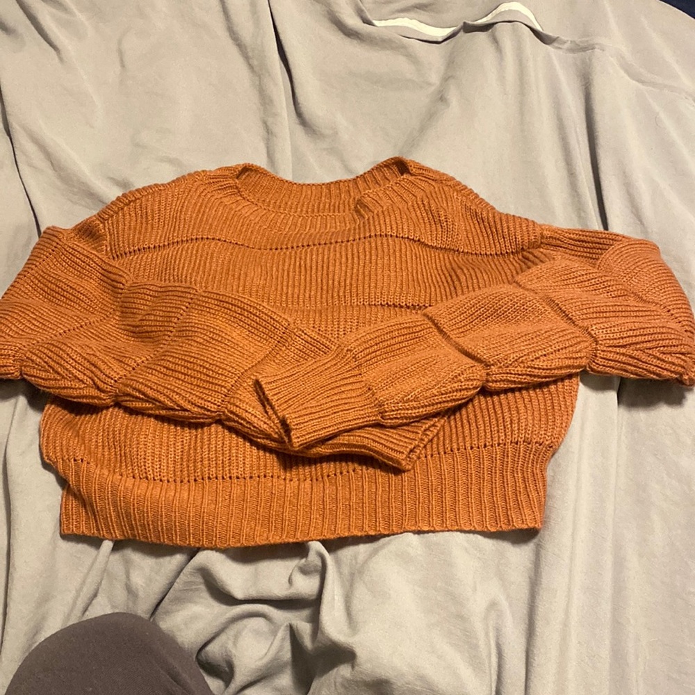 Cropped sweater